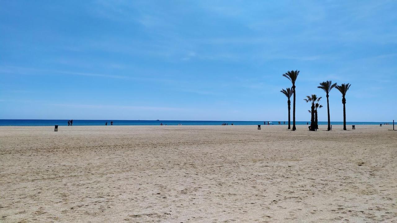Coqueto Apartamento Con Terraza En La Playa Roquetas de Mar Exterior photo